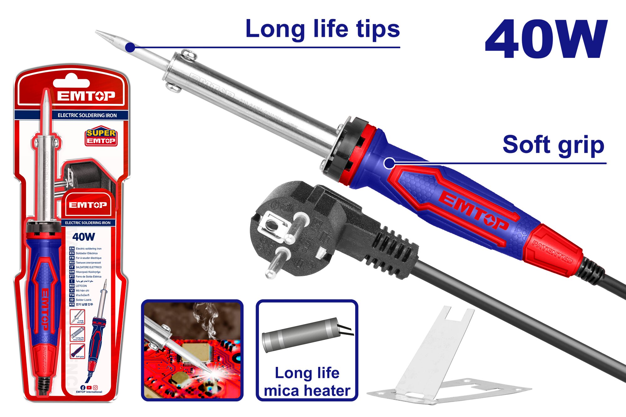 Soldadora de estaño